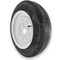 Rubbermaster - Steel Master Rubbermaster 4.80-12 4 Ply Highway Rib Tire and 4 on 4 Modular Wheel Assembly 599400 - alternate 2